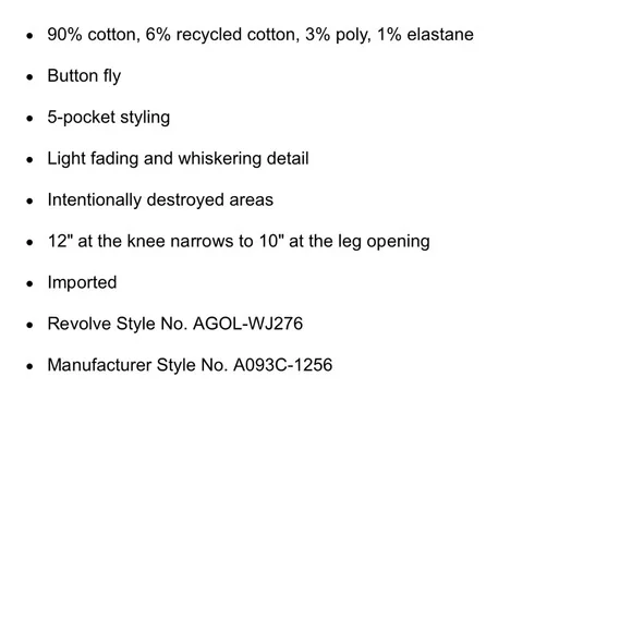 AGOLDE | Nico High Rise Slim Jeans - Picture 7 of 7